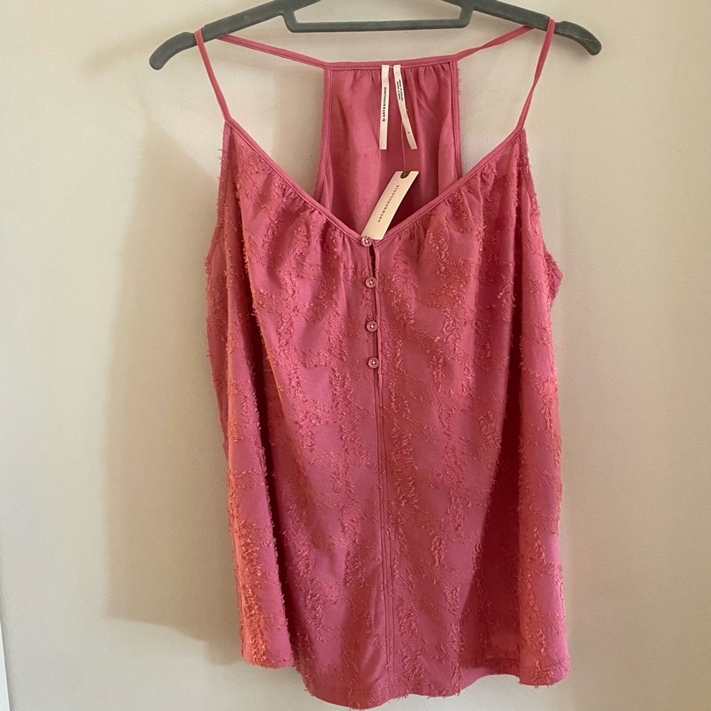 NWT by Anthropologie pink top.